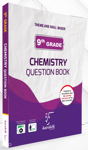 Karekök Yayınları 9Th Grade Chemistry Question Book | Ahmet Gökalp | K