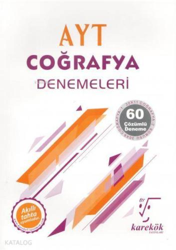 Karekök Yayınları AYT Coğrafya Denemeleri  Karekök