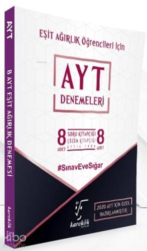 Karekök Yayınları AYT Eşit Ağırlık 8li Paket Deneme 2020 Özel Karekök