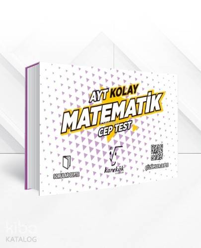 Karekök Yayınları AYT Matematik Kolay Cep Test Karekök | Kolektif | Ka