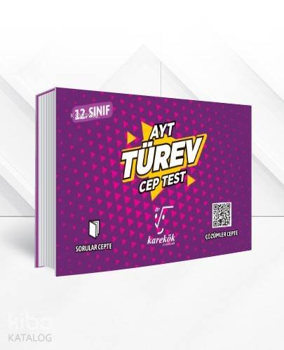 Karekök Yayınları AYT Türev Cep Test Karekök | Kolektif | Karekök Yayı