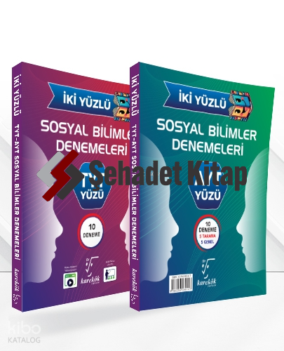 Karekök Yayınları İki Yüzlü Tyt-Ayt Sosyal Bilimler Denemeleri | Kolek