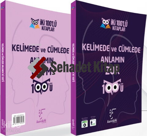 Karekök Yayınları Kelimede ve Cümlede Anlamın Zor ÖSYM 100 ü