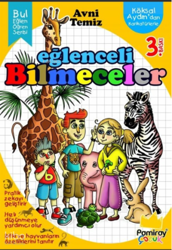 Karikatürlerle Eğlenceli Bilmeceler (Bul Eğlen Öğren Serisi)