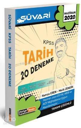 Kariyer Meslek 2020 KPSS Süvari Tarih Tamamı Çözümlü 20 Deneme | Hamza