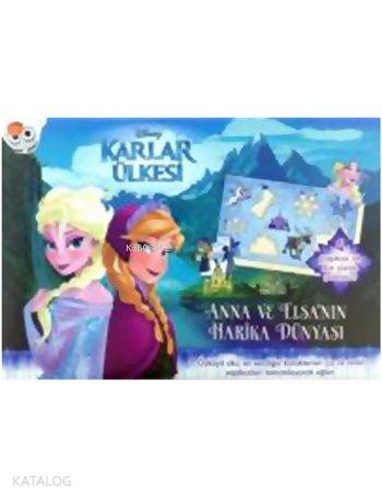 Karlar Ülkesi Anna ve Elsa'nın Harika Dünyası Yapboz Kitabı (3+ Yaş) |