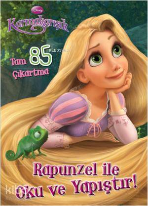 Karmakarışık - Rapunzel ile Oku ve Yapıştır; Tam 85 Çıkartma | Disney 