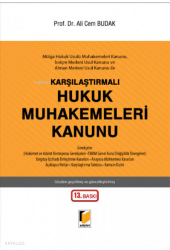 Karşılaştırmalı Hukuk Muhakemeleri Kanunu