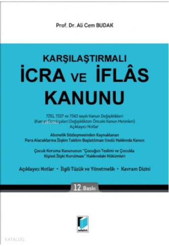 Karşılaştırmalı İcra ve İflas Kanunu