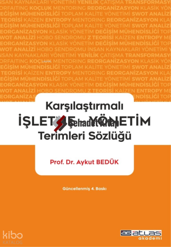 Karşılatırmalı İşletme Yönetim Terimleri Sözlüğü