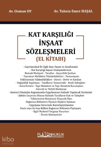 Kat Karşılığı İnşaat Sözleşmeleri (El Kitabı)