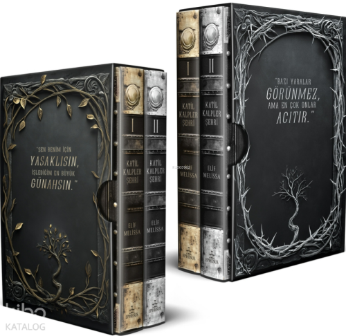 Katil Kalpler Şehri Serisi (Kutulu - Ciltli) | Elif Melissa | Ephesus 