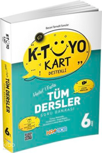 Katyon 6. Sınıf K-Tüyo Kart Destekli Tüm Dersler Soru Bankası | Kolekt