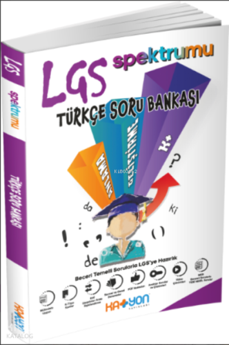 Katyon 8. Sınıf LGS Spektrumu Türkçe Soru Bankası | Kolektif | Katyon 