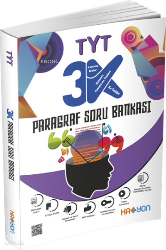 Katyon AYT 3K Edebiyat Soru Bankası
