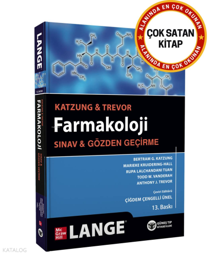 Katzung & Trevor Farmakoloji Sınav ve Gözden Geçirme (13. Baskı)