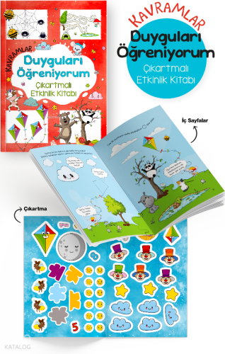 Kavramlar - Duyguları Öğreniyorum | Kolektif | Bigkids Yayınları