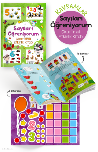 Kavramlar - Sayıları Öğreniyorum | Kolektif | Bigkids Yayınları