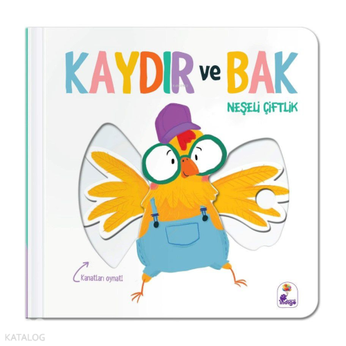 Kaydır ve Bak - Neşeli Çiftlik (Ciltli) | Kolektif | İndigo Kitap