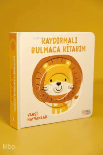 Kaydırmalı Bulmaca Kitabım - Vahşi Hayvanlar