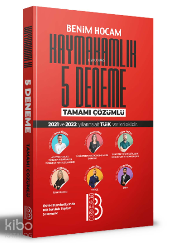Kaymakamlık Tamamı Çözümlü 5 Deneme Sınavı