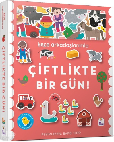 Keçe Arkadaşlarımla Çiftlikte Bir Gün (Ciltli) | Kolektif | İndigo Kit