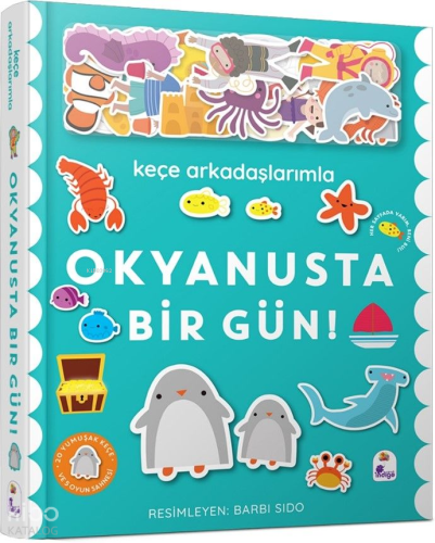 Keçe Arkadaşlarımla Okyanusta Bir Gün (Ciltli) | Kolektif | İndigo Kit