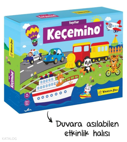 Keçemino Etkinlik Halısı - Taşıtlar