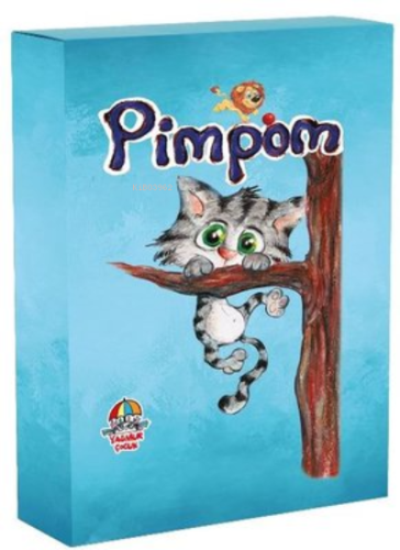 Kedi Pimpom'un Maceraları Seti - 4 Kitap Takım