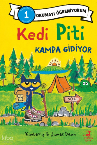 Kedi Piti - Kampa Gidiyor;Okumayı Öğreniyorum 1 | Kimberly Dean | Olim