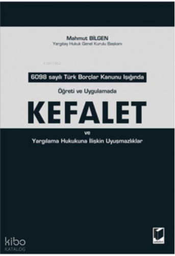 Kefalet ve Yargılama Hukukuna İlişkin Uyuşmazlıklar