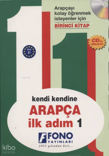 Kendi Kendine Arapça İlk Adım 1 (Seslendirmeli)