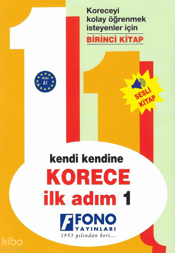 Kendi Kendine Korece İlk Adım 1 (Seslendirmeli)