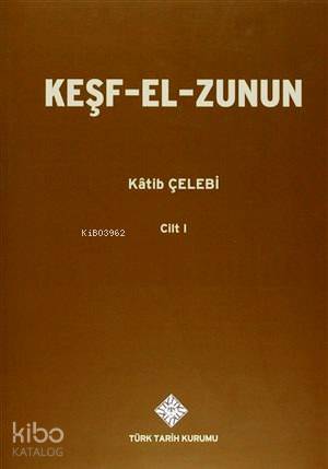 Keşf-El-Zunun (2 Cilt Takım)