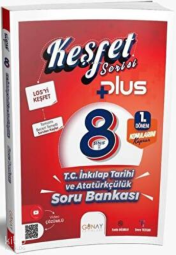 Keşfet Plus Serisi İnkılap Tarihi Soru Bankası (1. Dönem)
