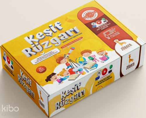 Keşif Rüzgarı Okul Öncesi Eğitim Seti | Kolektif | Zürafa Yayınları