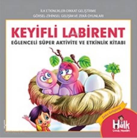 Keyifli Labirent; Eğlenceli Süper Aktivite ve Etkinlik Kitabı