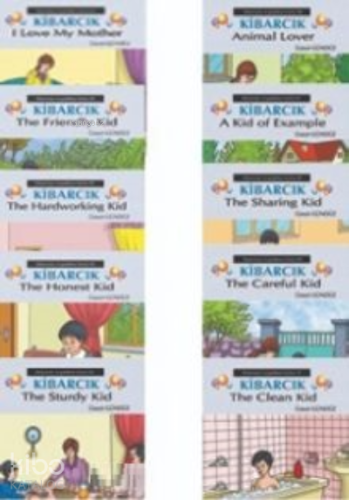 Kibarcık Davranış Kazandırma Dizisi (İngilizce) (10 Kitap)