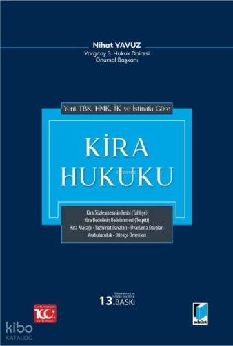 Kira Hukuku | Nihat Yavuz | Adalet Yayınevi