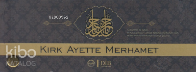 Kırk Ayette Merhamet Kartela