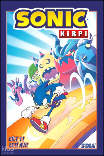Kirpi Sonic Cilt 11: Zeti Avı!