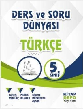 Kitap Depo 6.Sınıf Din Kültürü ve Ahlak Bilgisi Ders ve Soru Dünyası