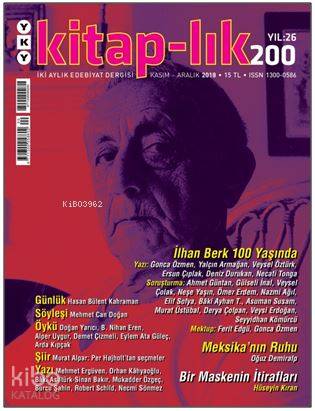 Kitap-lık 200 / Kasım - Aralık 2018