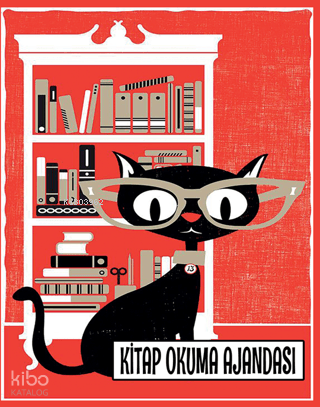 Kitap Okuma Ajandası - Gözlüklü Kedi | Kolektif | Fa Yayınları