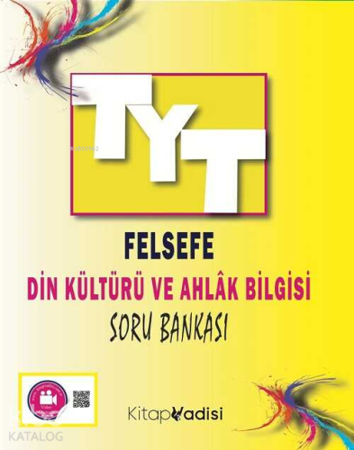 Kitap Vadisi Yayınları TYT Felsefe Din Kültürü ve Ahlâk Bilgisi Soru Bankası