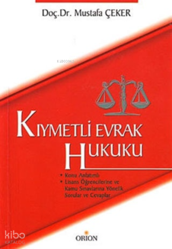 Kıymetli Evrak Hukuku