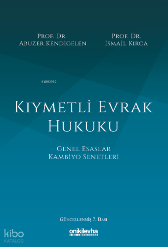 Kıymetli Evrak Hukuku