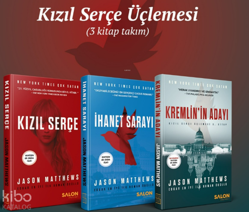 Kızıl Serçe Üçlemesi (Ciltli) | Jason Matthews | Salon Yayınları