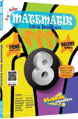Klasman Yayınları 8. Sınıf Matematik Soru Bankası