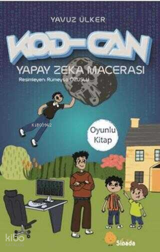 Kod-Can Yapay Zeka Macerası - Yaz Sil Oyunlu Kitap